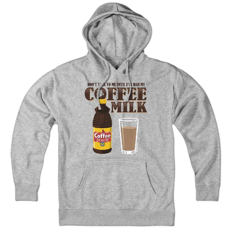 Casual And Comfortable Coffee Milk Hoodie