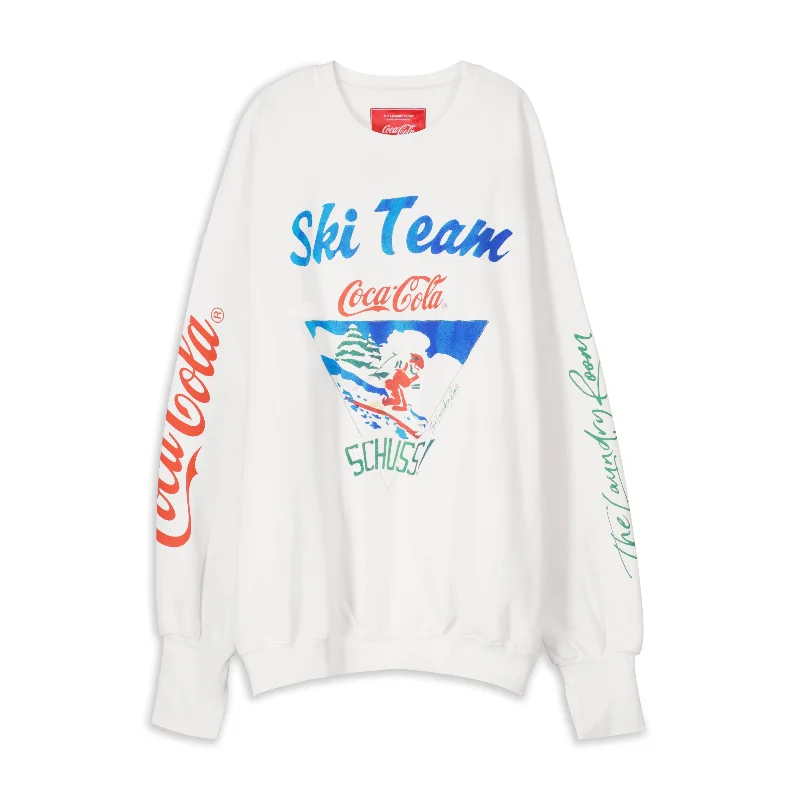 Personalized Wear Coca Cola Ski Team - Jump Jumper - White