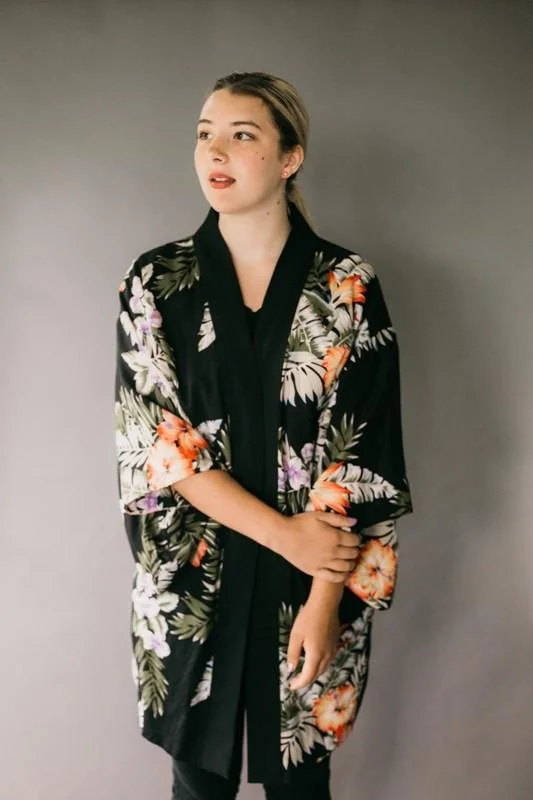 Relaxed Fit Folkwear 129 Japanese Unisex Hapi and Haori