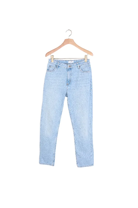 Casual Street Jean taille haute délavé