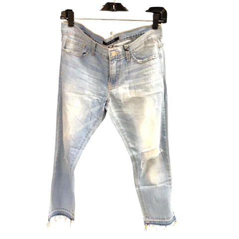 Sports Style Jeans Boyfriend By Flying Monkey In Blue, Size: 2