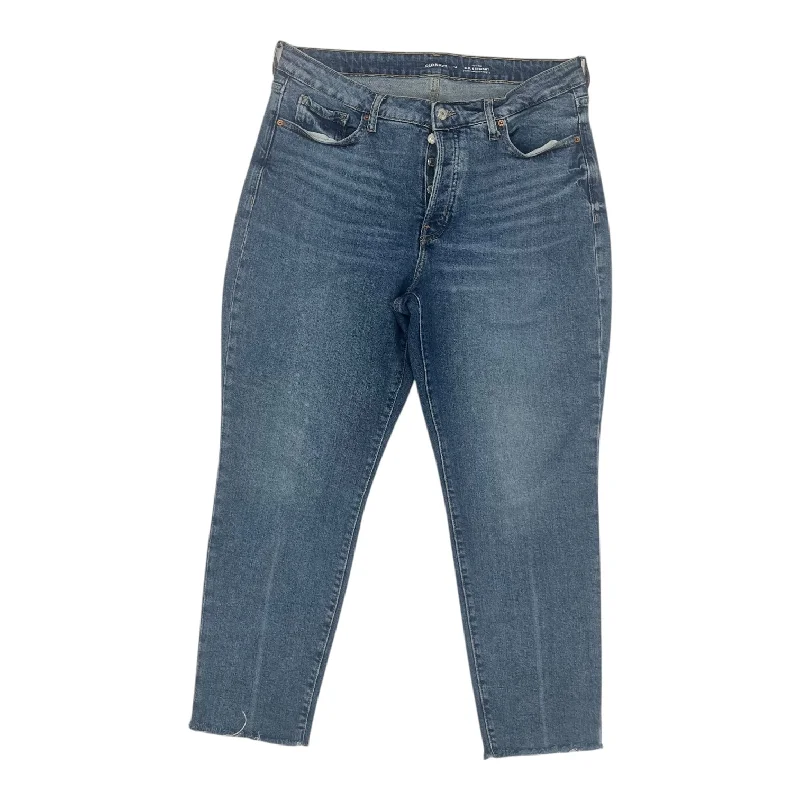 Avant-garde Design Jeans Boyfriend By Old Navy In Blue Denim, Size:14