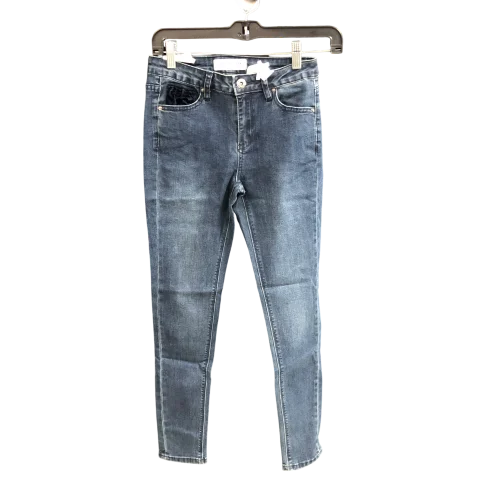Unique Design Jeans Skinny By bianco In Blue, Size: 2