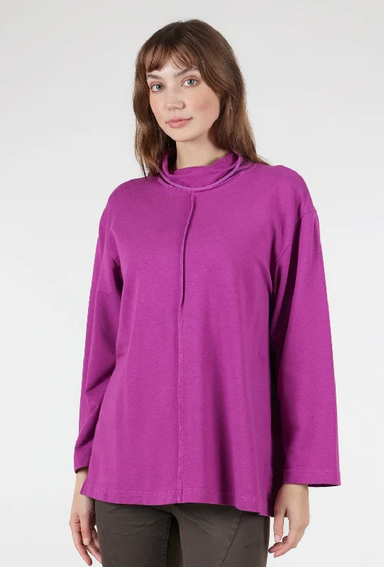 Fashion Style Bamboo Terry Couch Shirt, Violetta