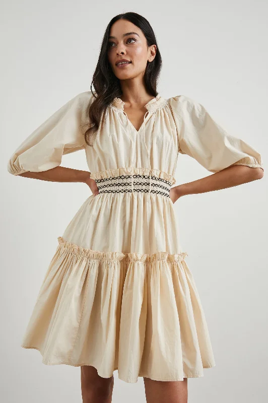 Minimal Style FIORELLA DRESS - FLAX