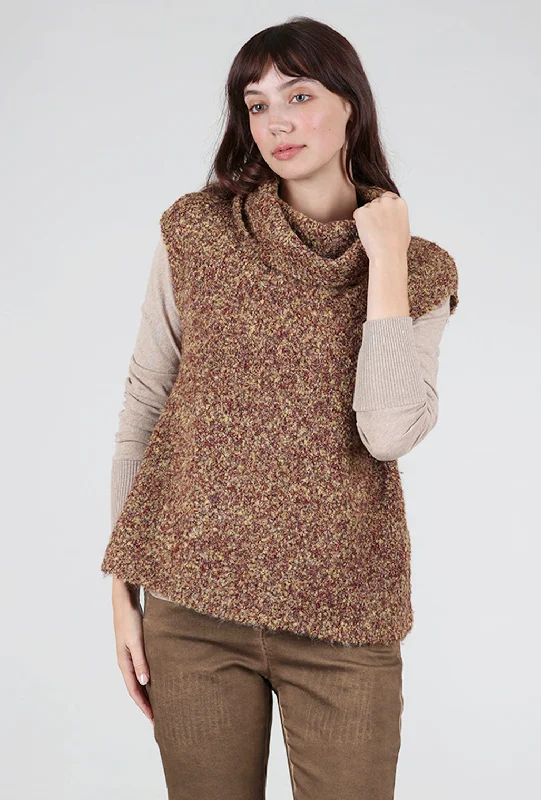 Comfortable Looks Scrunch Time Popover, Pinot/Gold