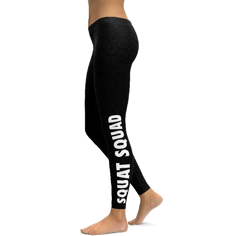Simple Style Squat Squad Leggings