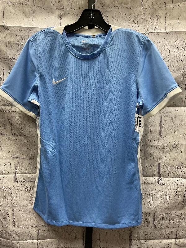 Light Fit Athletic Top Short Sleeve By Nike Apparel  Size: M