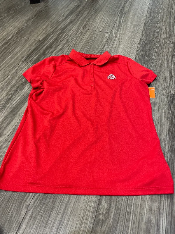 All-Day Comfort Athletic Top Short Sleeve By Nike  Size: Xl