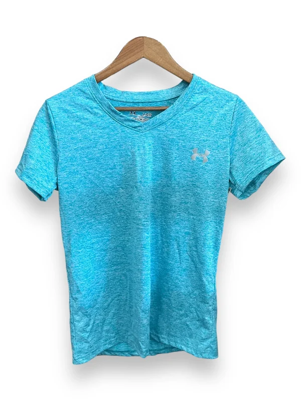 Low-key Luxury Athletic Top Short Sleeve By Under Armour  Size: L