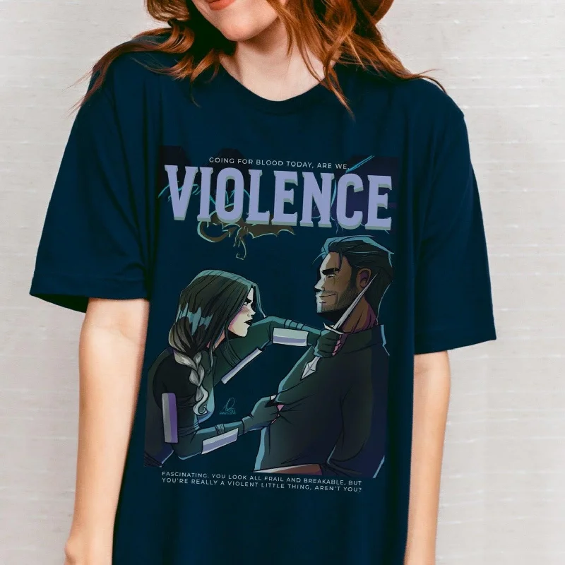 Exquisite Fabrics Going For Blood T-Shirt