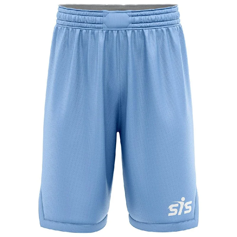 Street Fashion Conquer Vent Max Smash It Sports Shorts (Carolina/White)